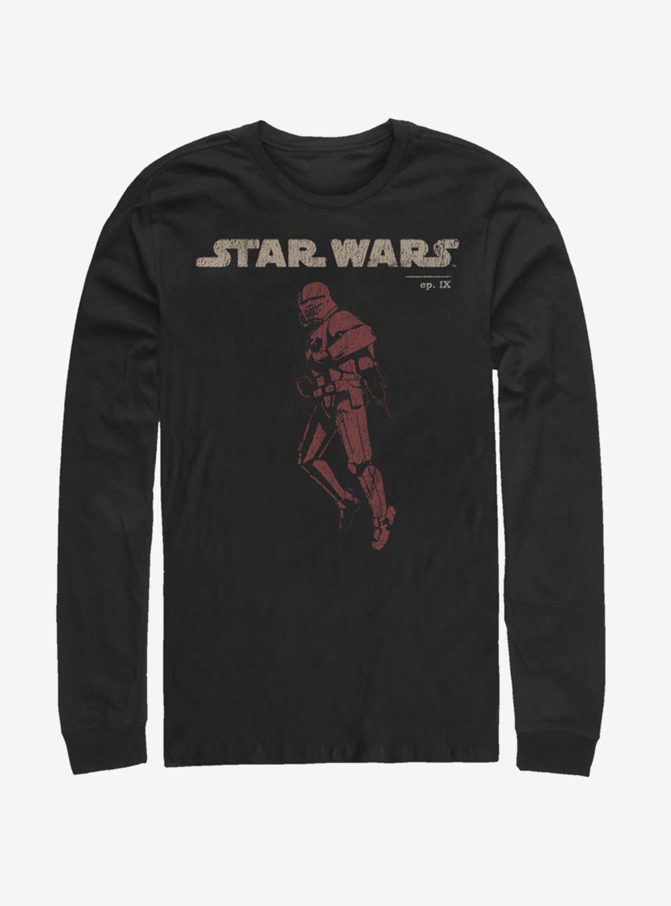 Star Wars Episode IX Rise of Skywalker Red Trooper Jet Red Long-Sleeve T-Shirt, , hi-res