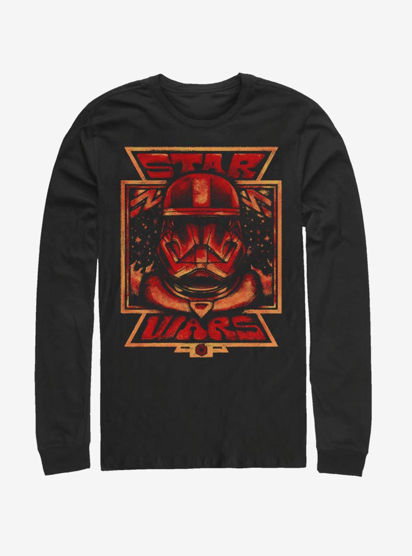 Star Wars Episode IX Rise of Skywalker Red Trooper Perspective Long-Sleeve T-Shirt