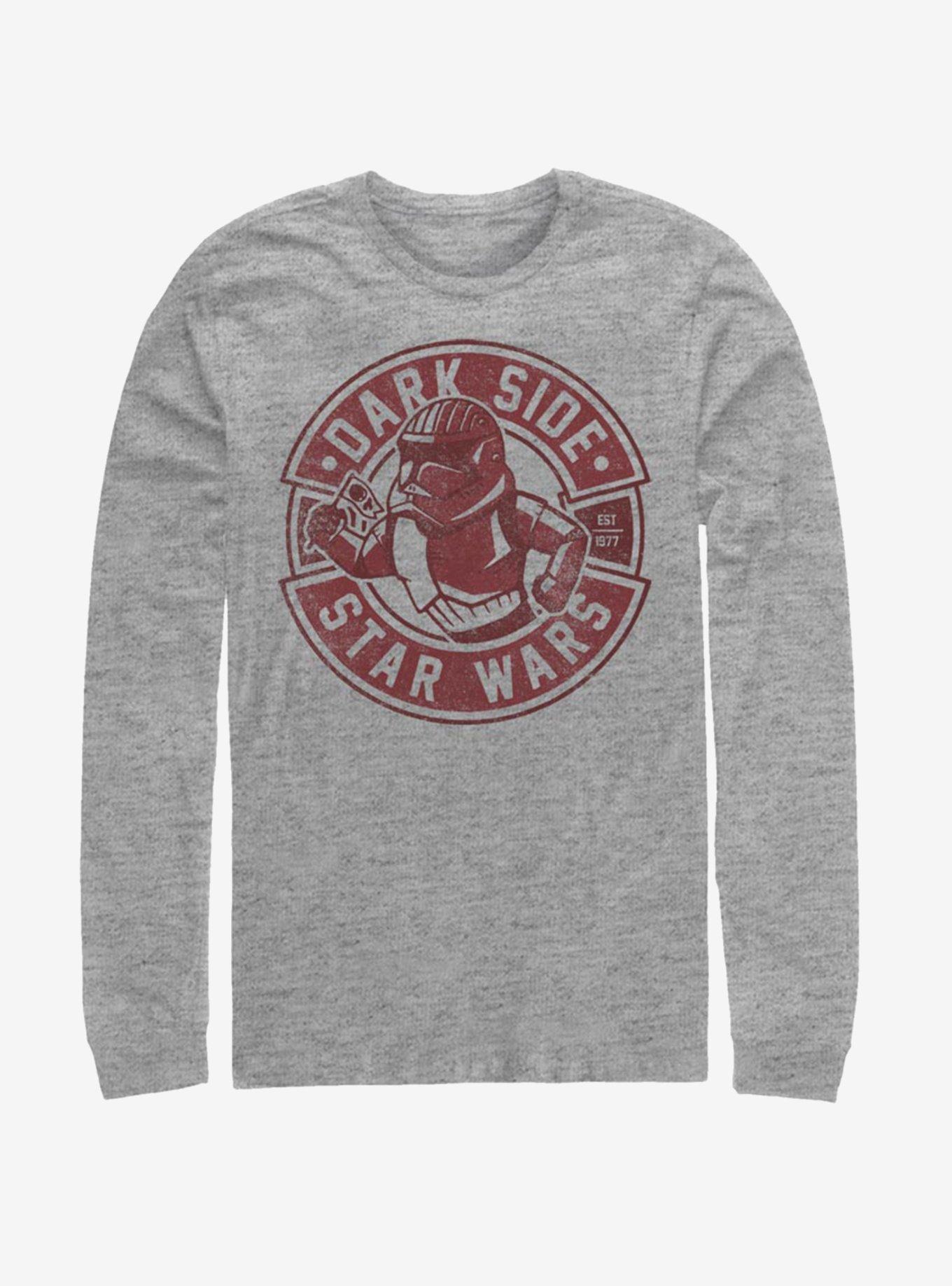 Star Wars Episode IX Rise of Skywalker Red Trooper Red Trooper Handdrawn Long-Sleeve T-Shirt
