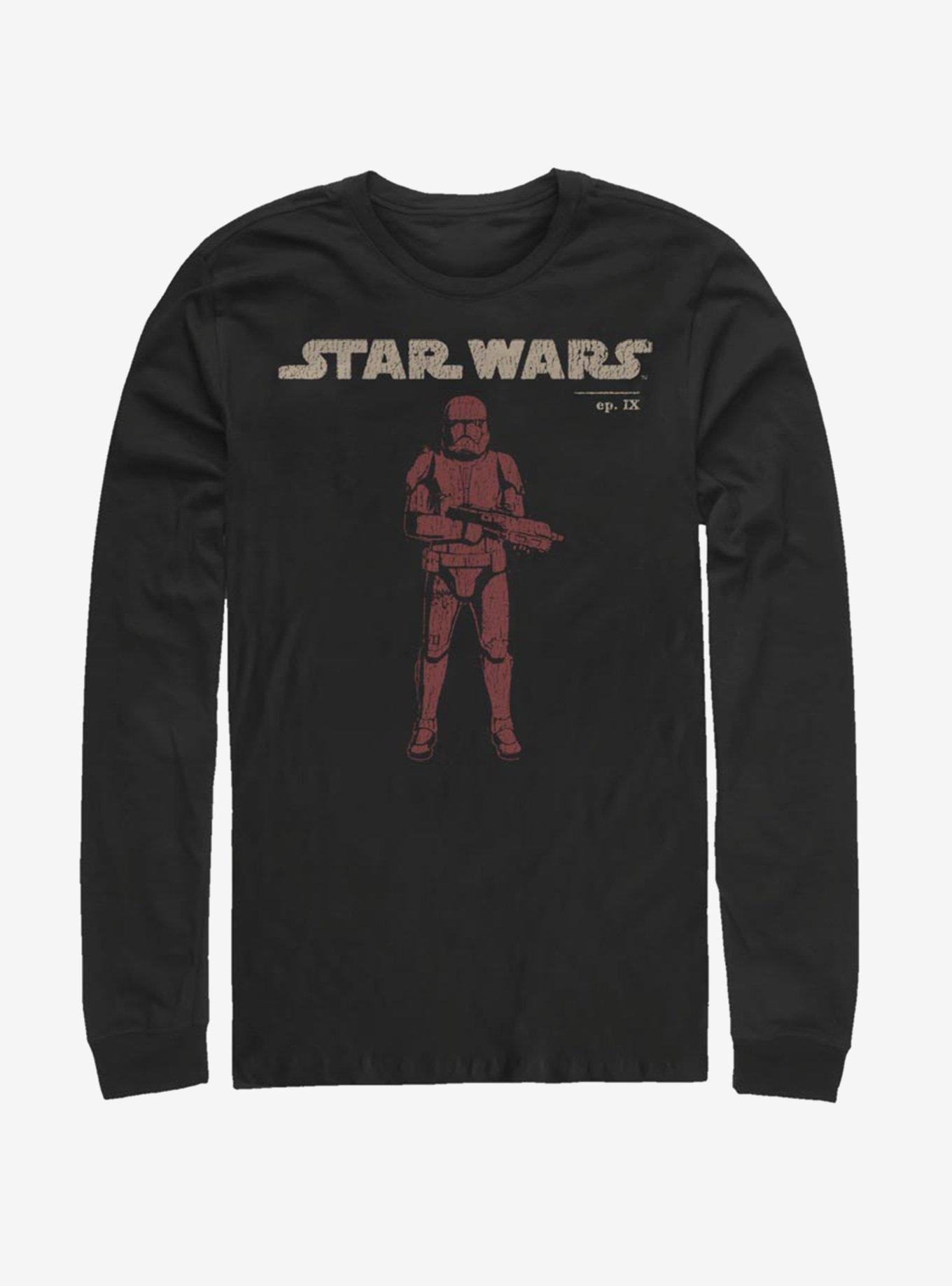 Star Wars Episode IX Rise of Skywalker Red Trooper Vigilant Long-Sleeve T-Shirt, , hi-res