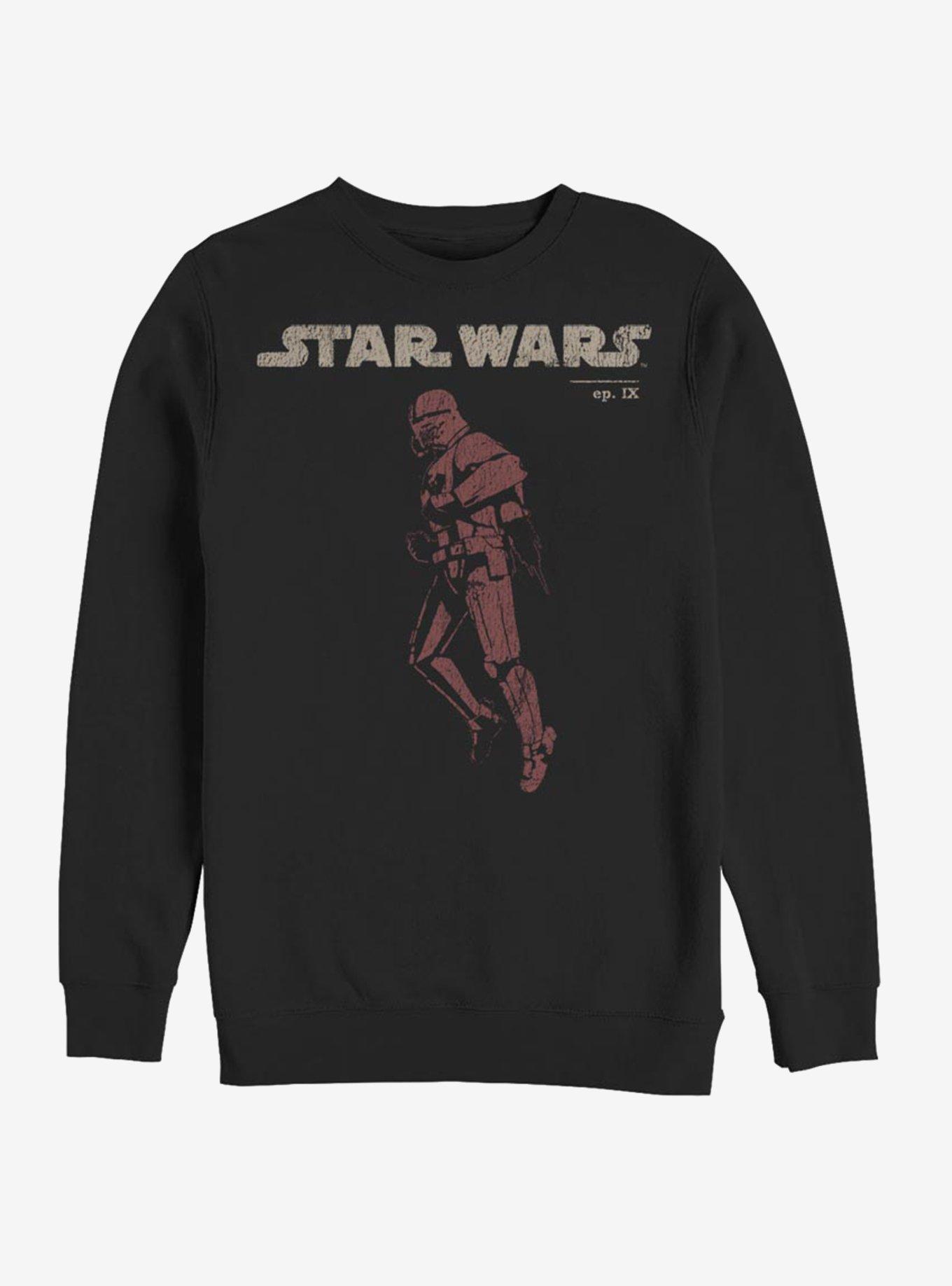 Star Wars Episode IX Rise of Skywalker Red Trooper Jet Red Sweatshirt, BLACK, hi-res