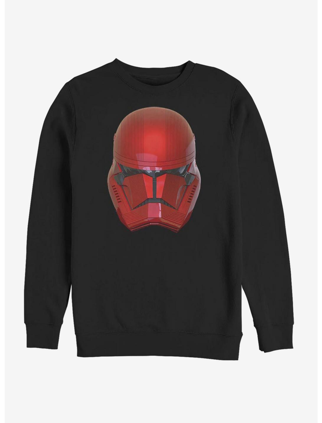 Star Wars Episode IX Rise of Skywalker Red Trooper Red Helm Sweatshirt, BLACK, hi-res