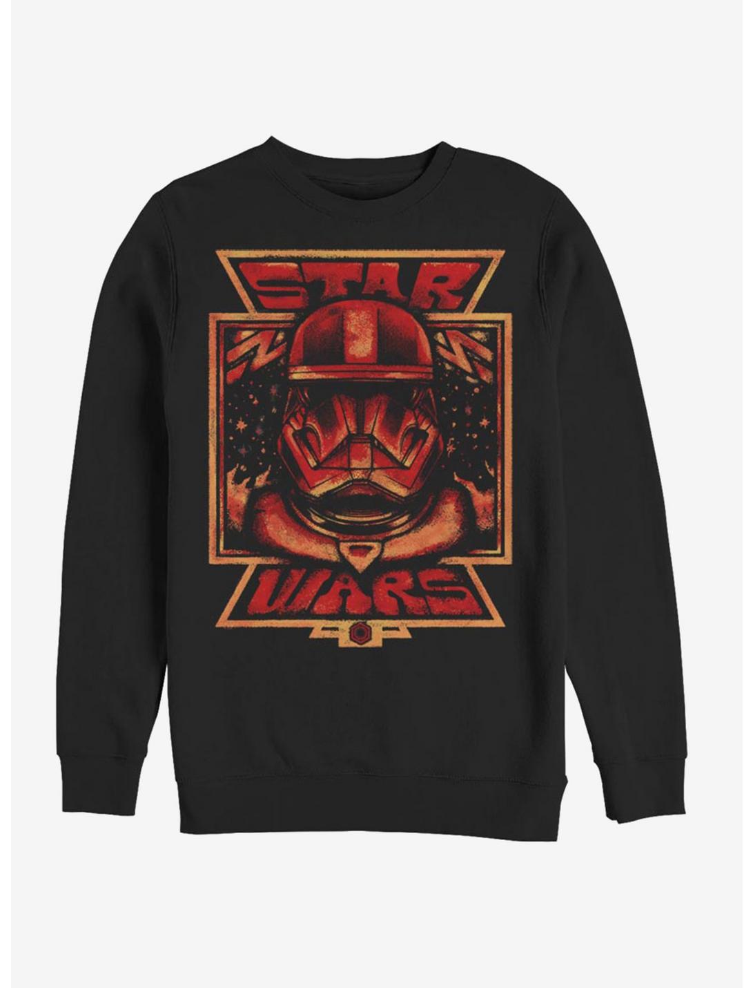 Star Wars Episode IX Rise of Skywalker Red Trooper Red Perspective Sweatshirt, BLACK, hi-res