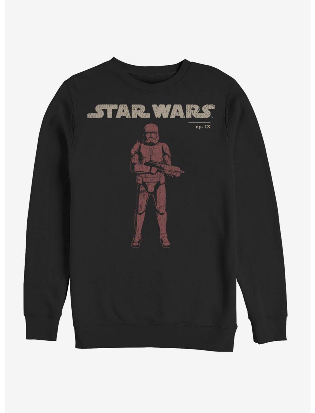 Star Wars Episode IX Rise of Skywalker Red Trooper Vigilant Sweatshirt, BLACK, hi-res