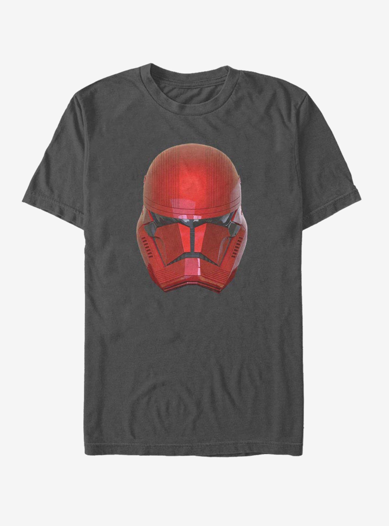 Star Wars Episode IX Rise of Skywalker Red Trooper Red Helm T-Shirt, CHARCOAL, hi-res