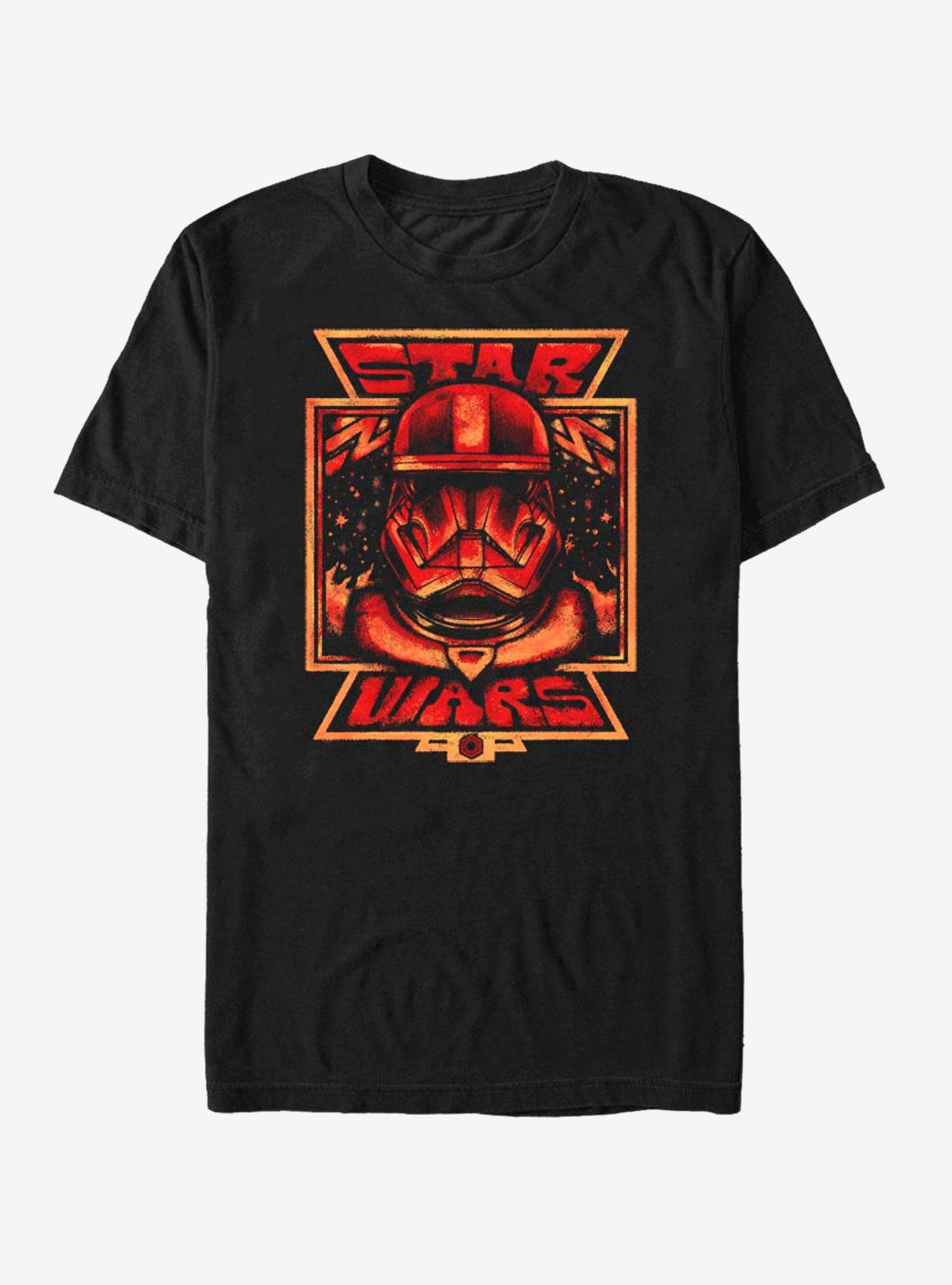 Star Wars Episode IX Rise of Skywalker Red Trooper Red Perspective T-Shirt, BLACK, hi-res