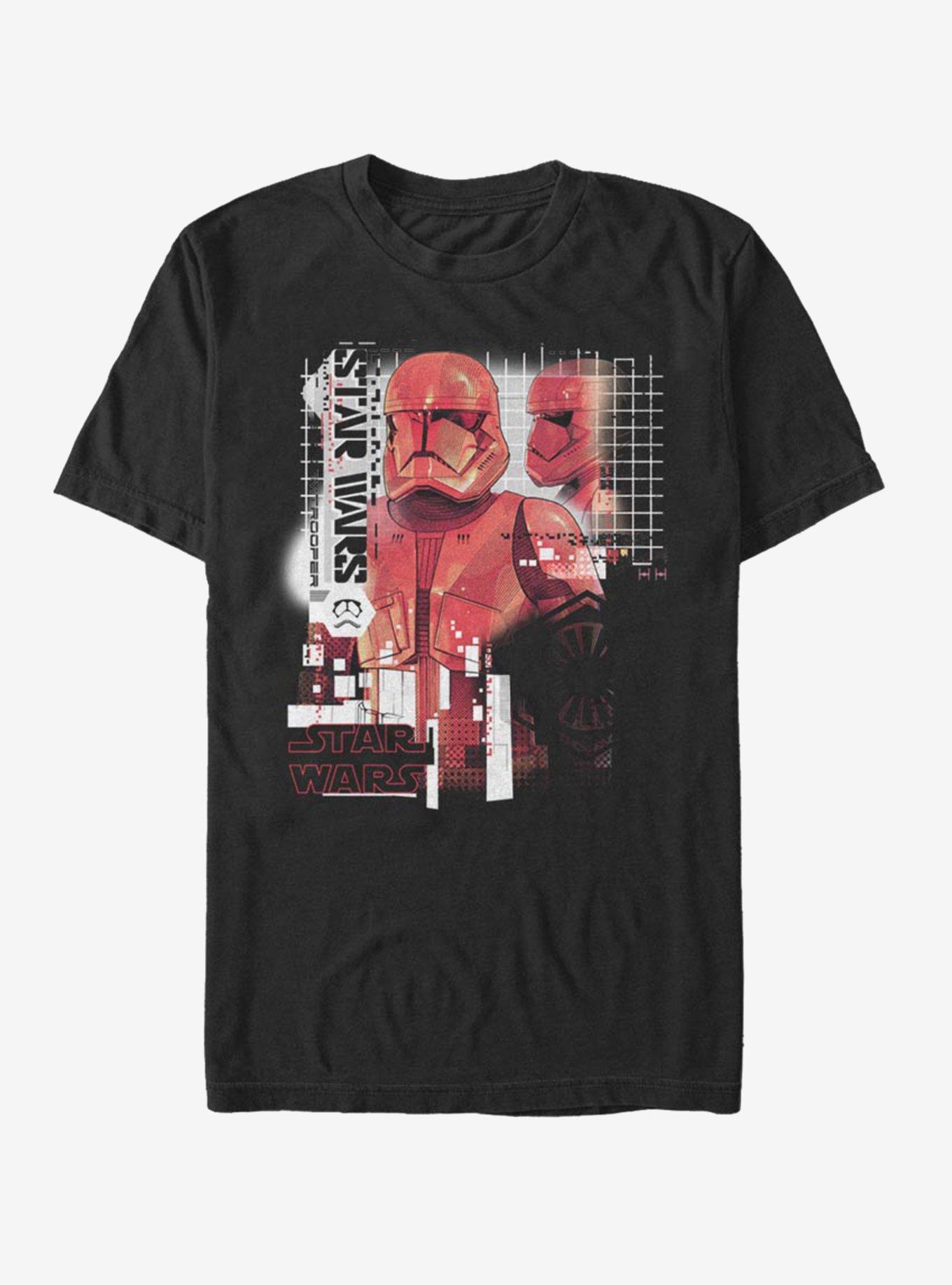 Star Wars Episode IX Rise of Skywalker Red Trooper Super Red Trooper T-Shirt, BLACK, hi-res