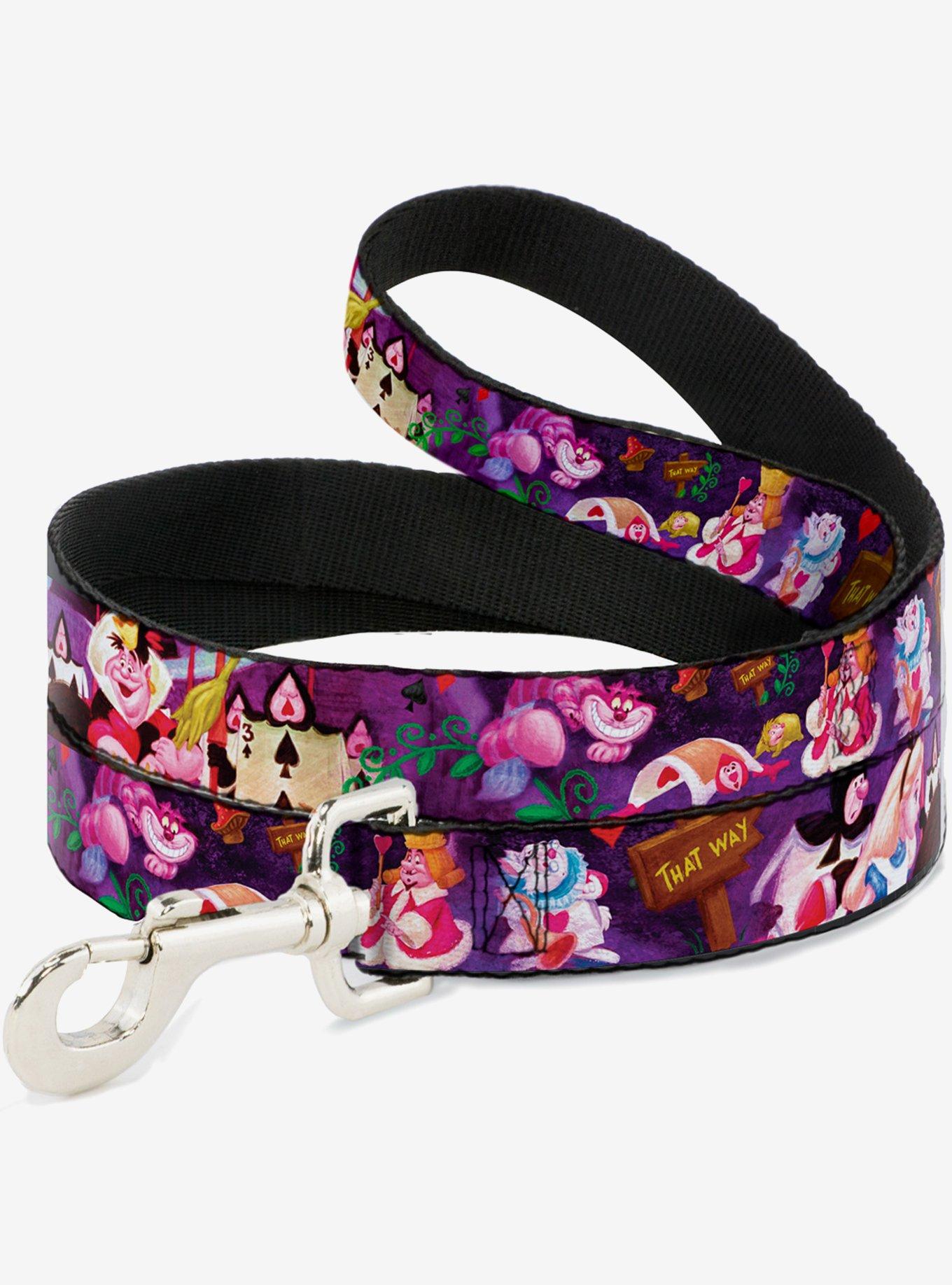 Disney Alice in Wonderland Dog Leash Alice the Queen of Hearts Scenes 6 Ft, , hi-res