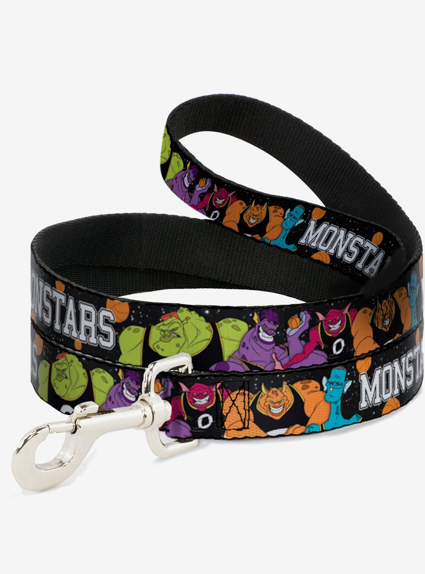 Space Jam Monstars 5 Player Pose Galaxy Black White Gray Dog Leash 6 Ft, , hi-res