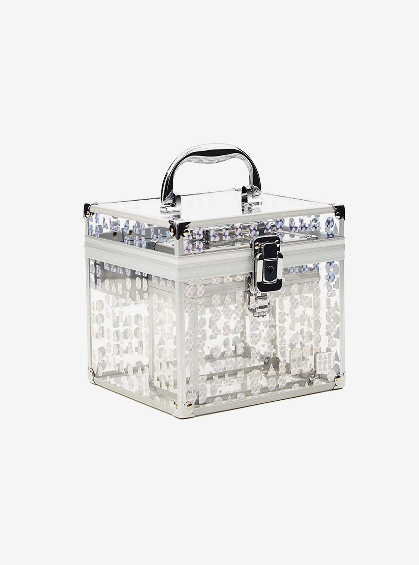 Caboodle Prima Donna Train Case Silver BoxLunch