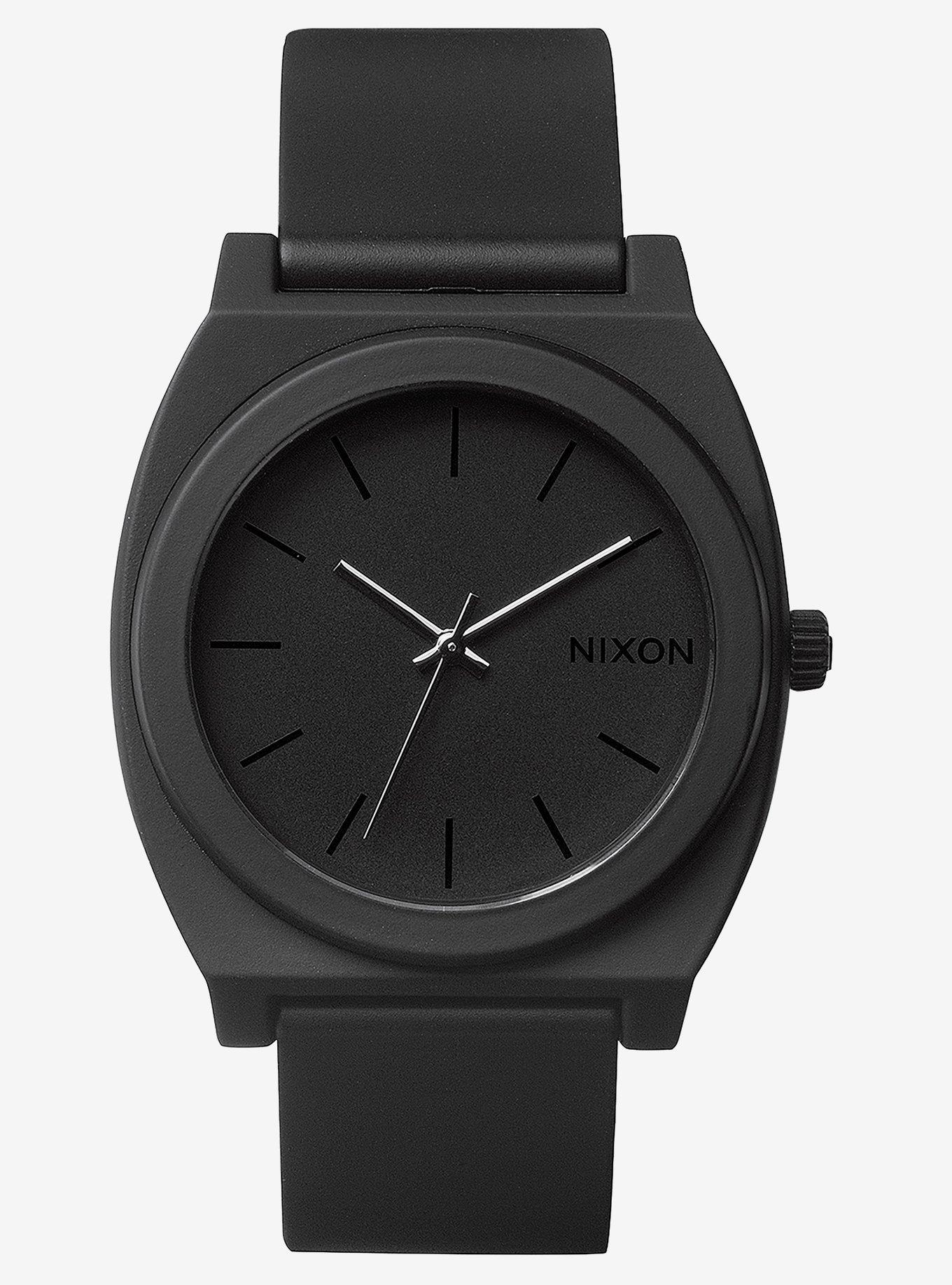 Nixon Time Teller Matte Black Watch, , hi-res
