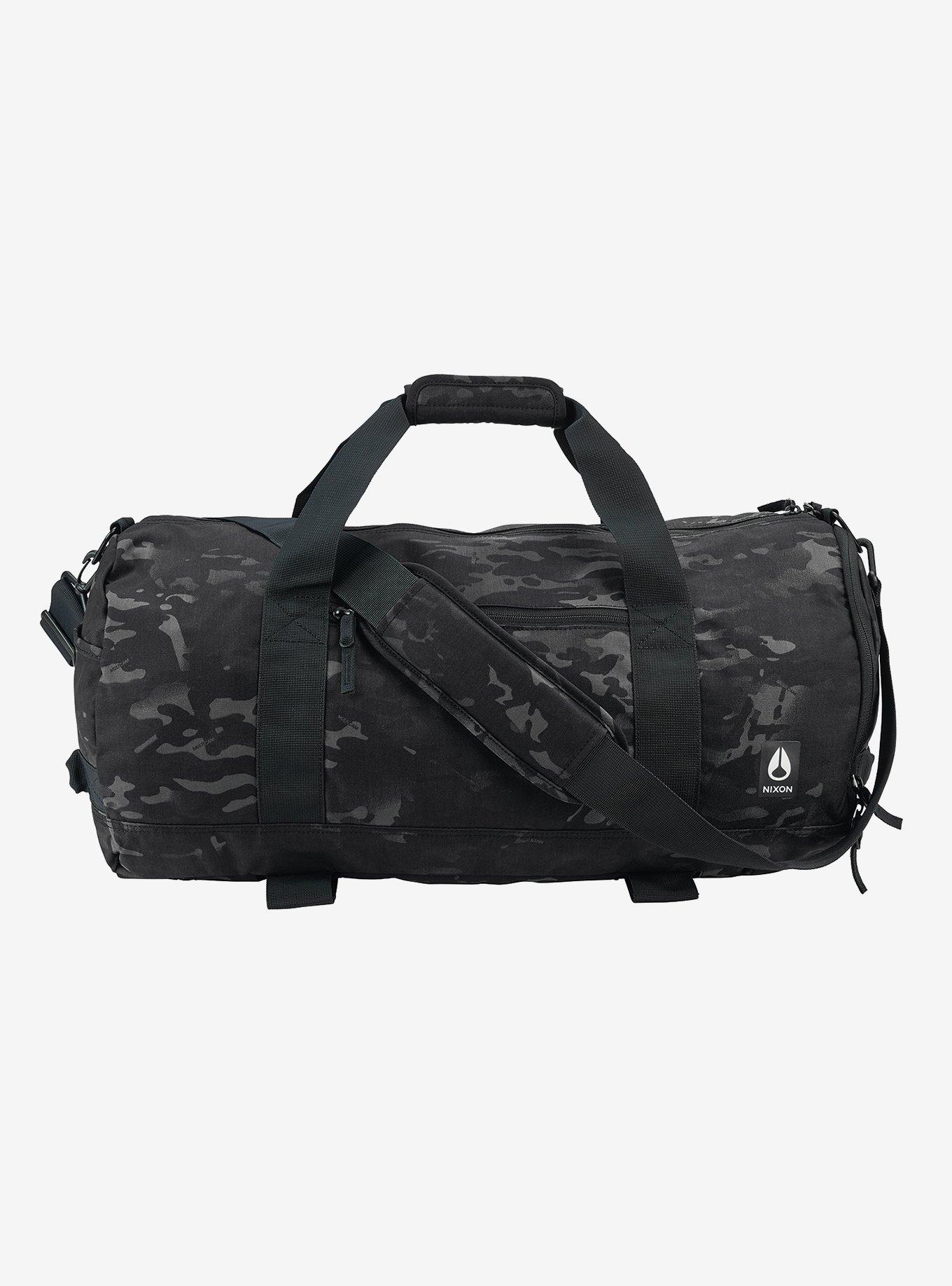Nixon Pipes 35L Black Multicam Duffle Bag, , hi-res