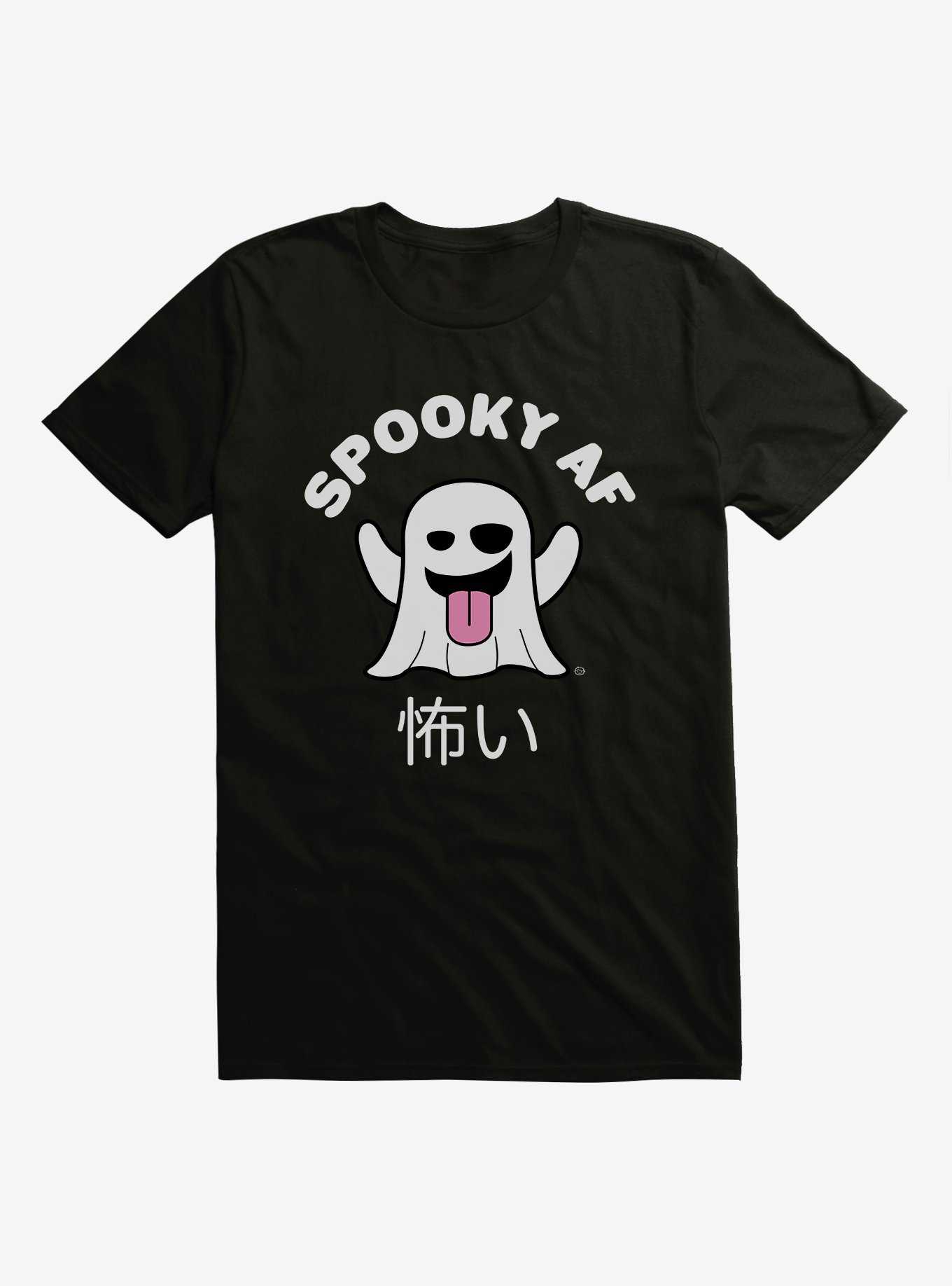 Spooky AF Ghost T-Shirt, , hi-res