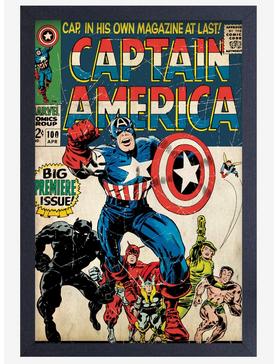 Plus Size Marvel Captain America #100 Poster, , hi-res