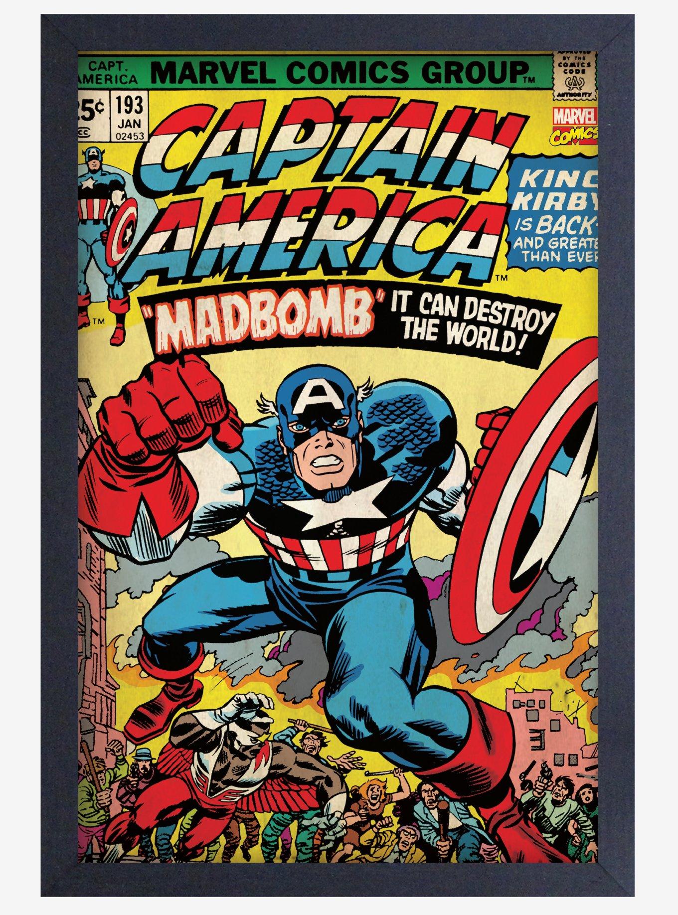 Marvel Captain America #193 Poster, , hi-res