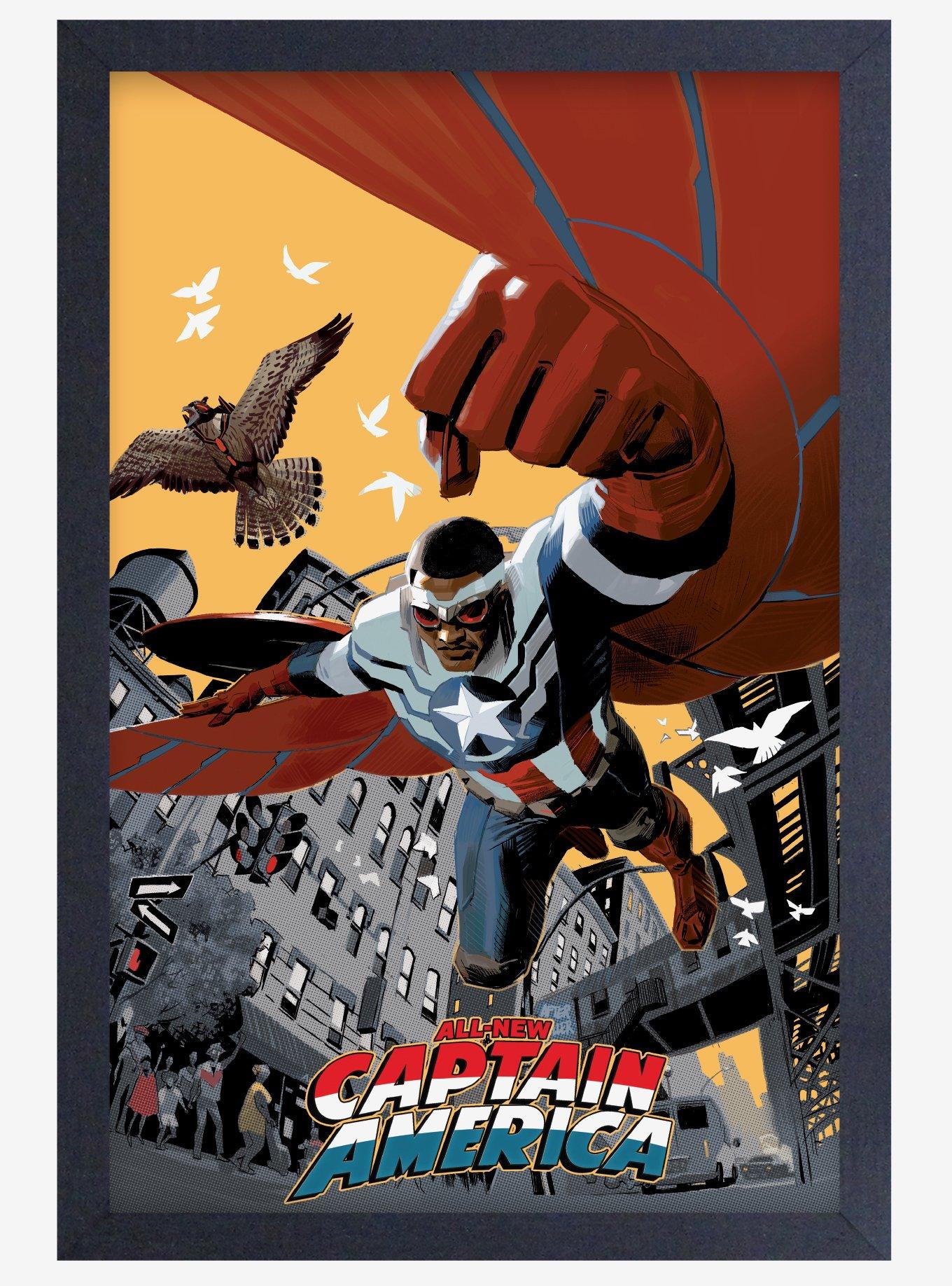 Marvel Captain America Sam Wilson Poster, , hi-res