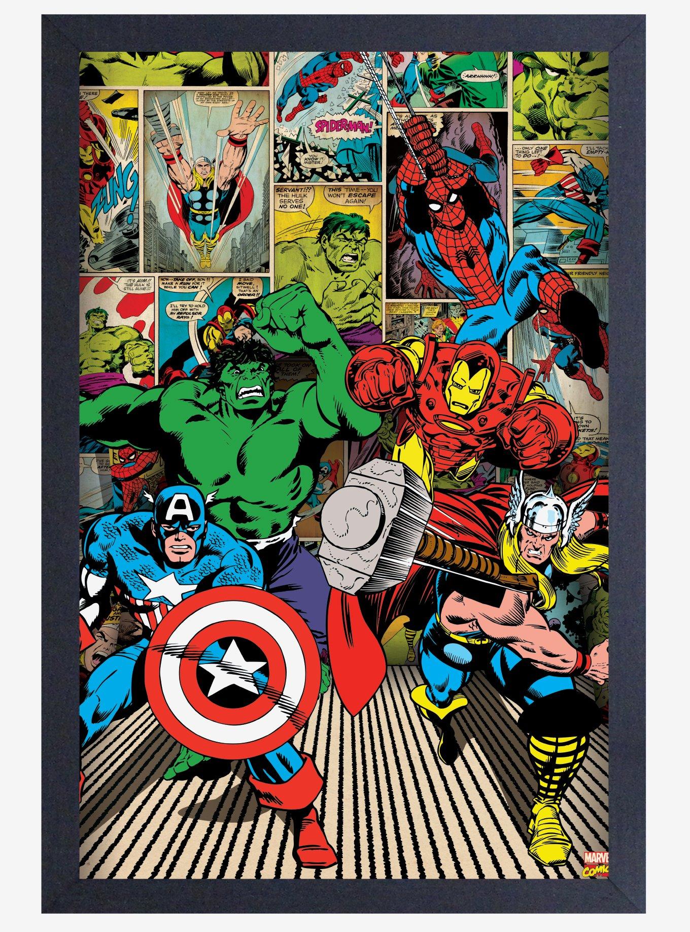 Marvel Panel Collage Poster, , hi-res