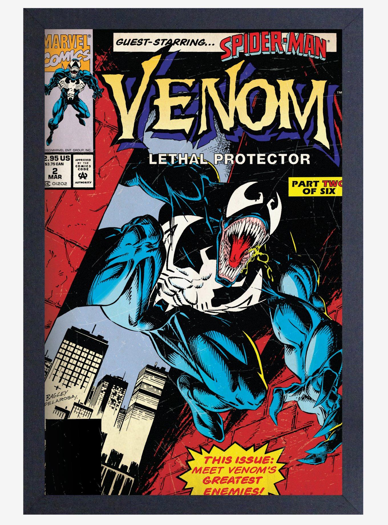 Marvel Venom Comic Cover Poster