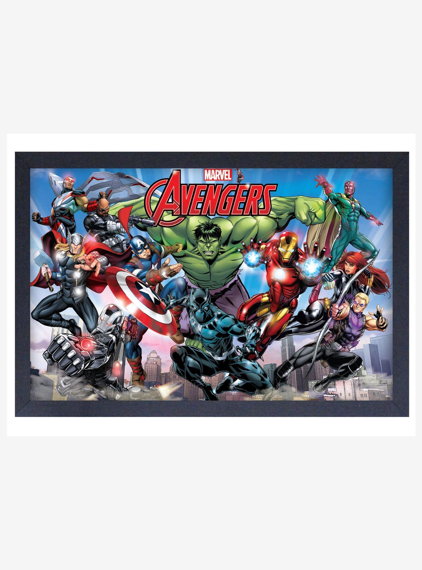 Poster Marvel - Avengers Assemble