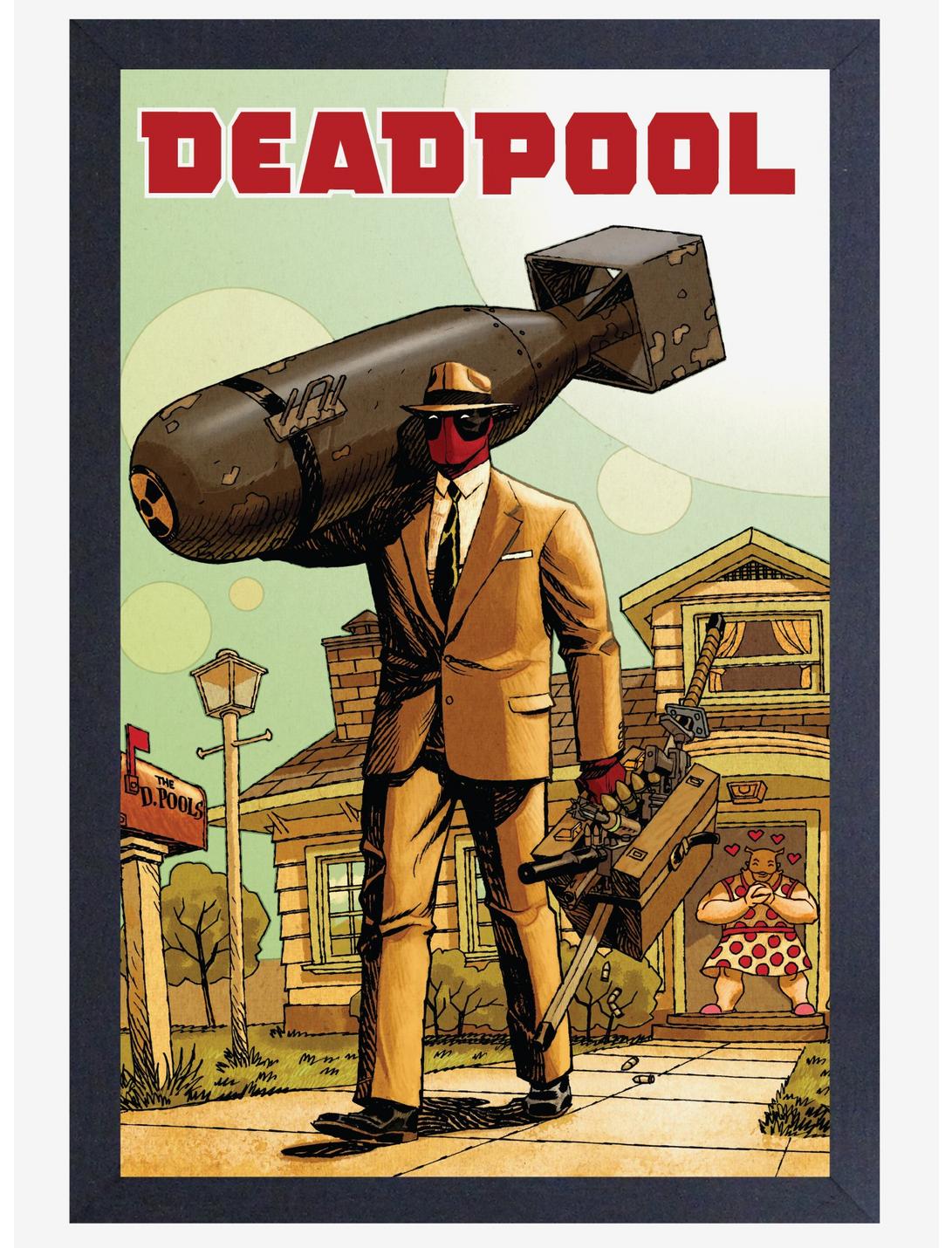 Marvel Deadpool Bomb Poster, , hi-res
