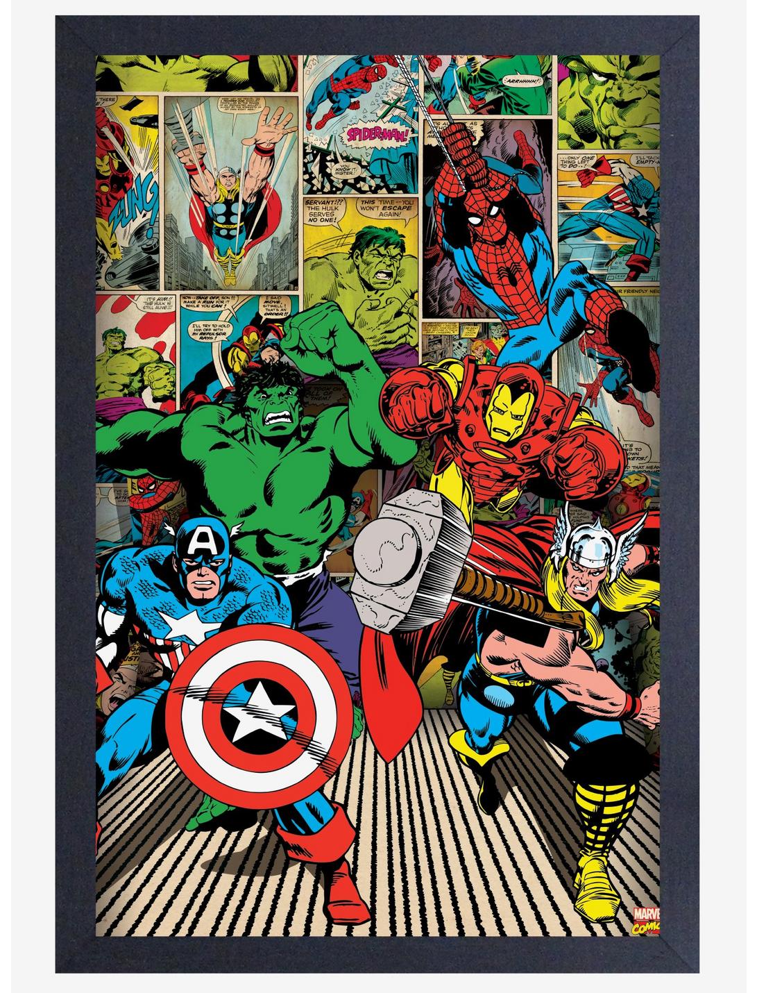 Marvel Panel Collage Poster, , hi-res