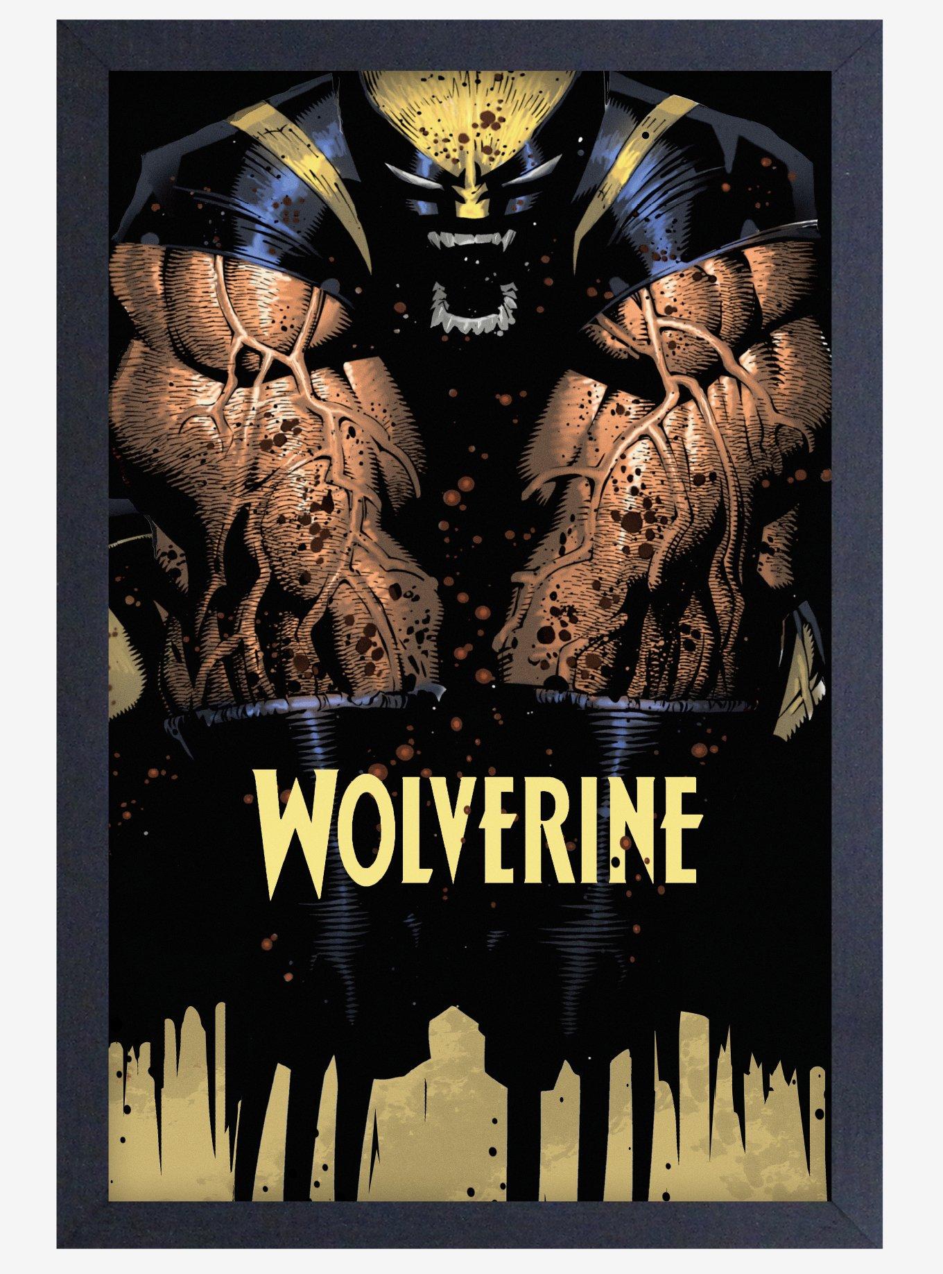 Loungefly Marvel X-Men Wolverine Metallic Suit Small Zip Wallet