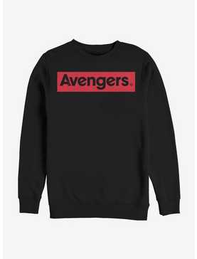 Marvel Avengers Red Logo Avengers Sweatshirt, , hi-res
