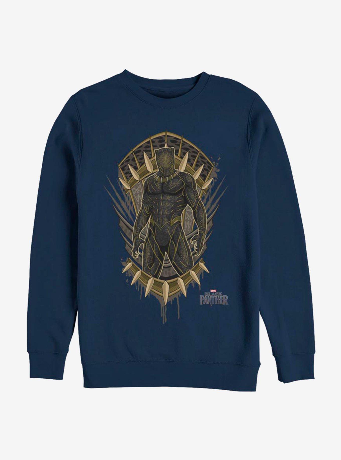 Marvel Black Panther Jaguar Crest Sweatshirt, , hi-res