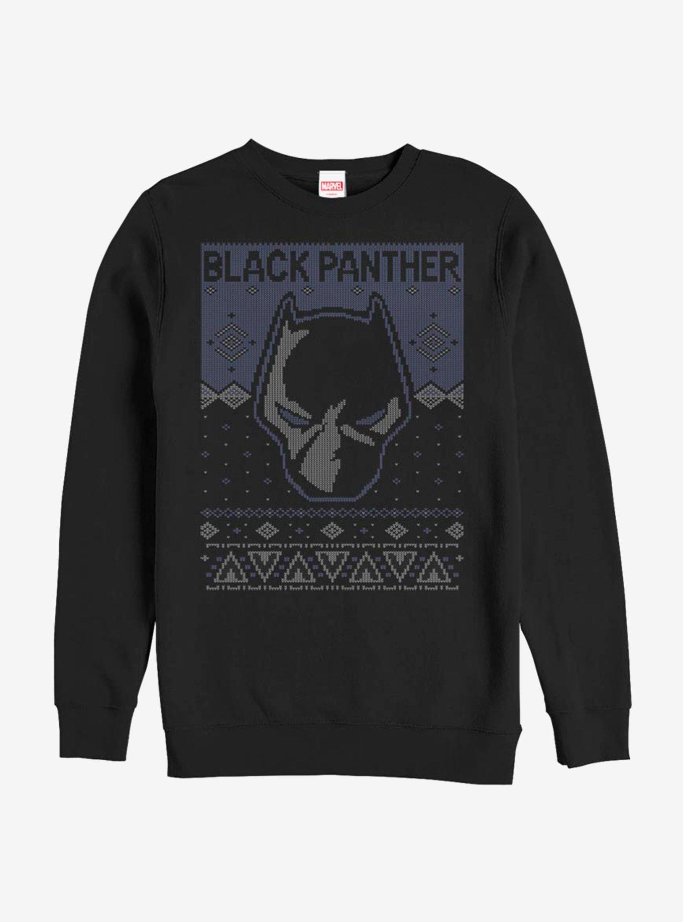 Marvel Black Panther Ugly Panther Sweatshirt, , hi-res