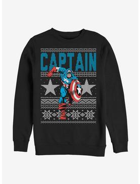Marvel Captain America Ugly Captain Sweatshirt, , hi-res