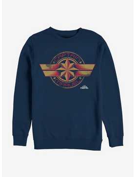 Marvel Captain Marvel Badge Sweatshirt, , hi-res
