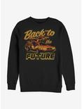 Back To The Future Back To The Races Sweatshirt, BLACK, hi-res