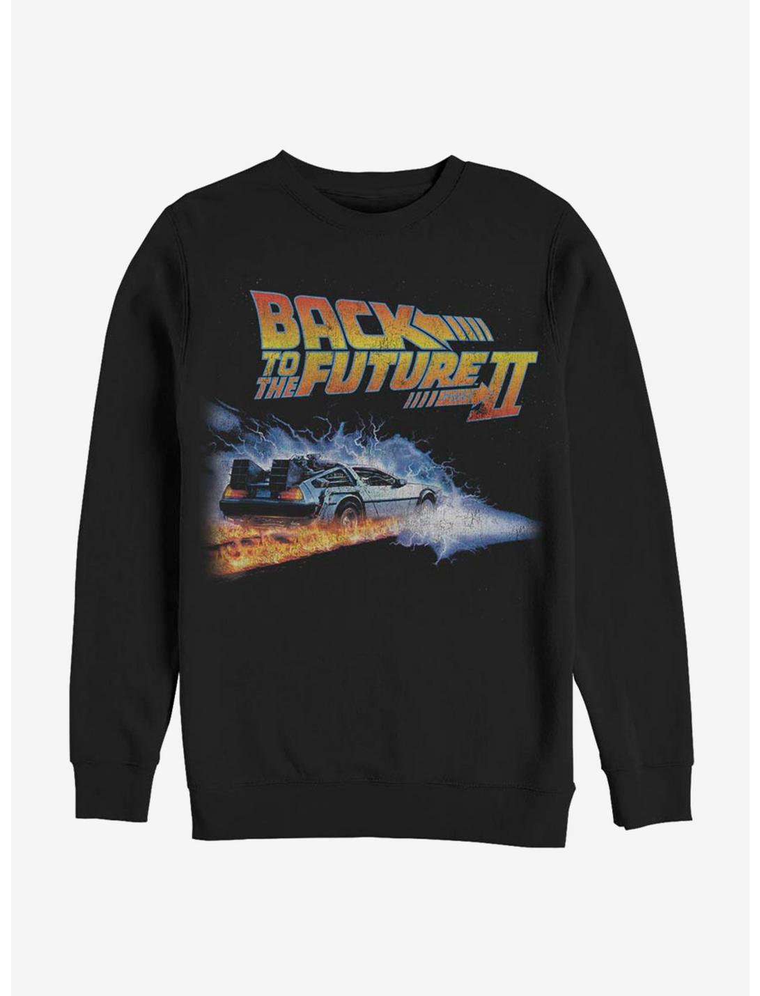 Back To The Future Future 2 Sweatshirt, BLACK, hi-res