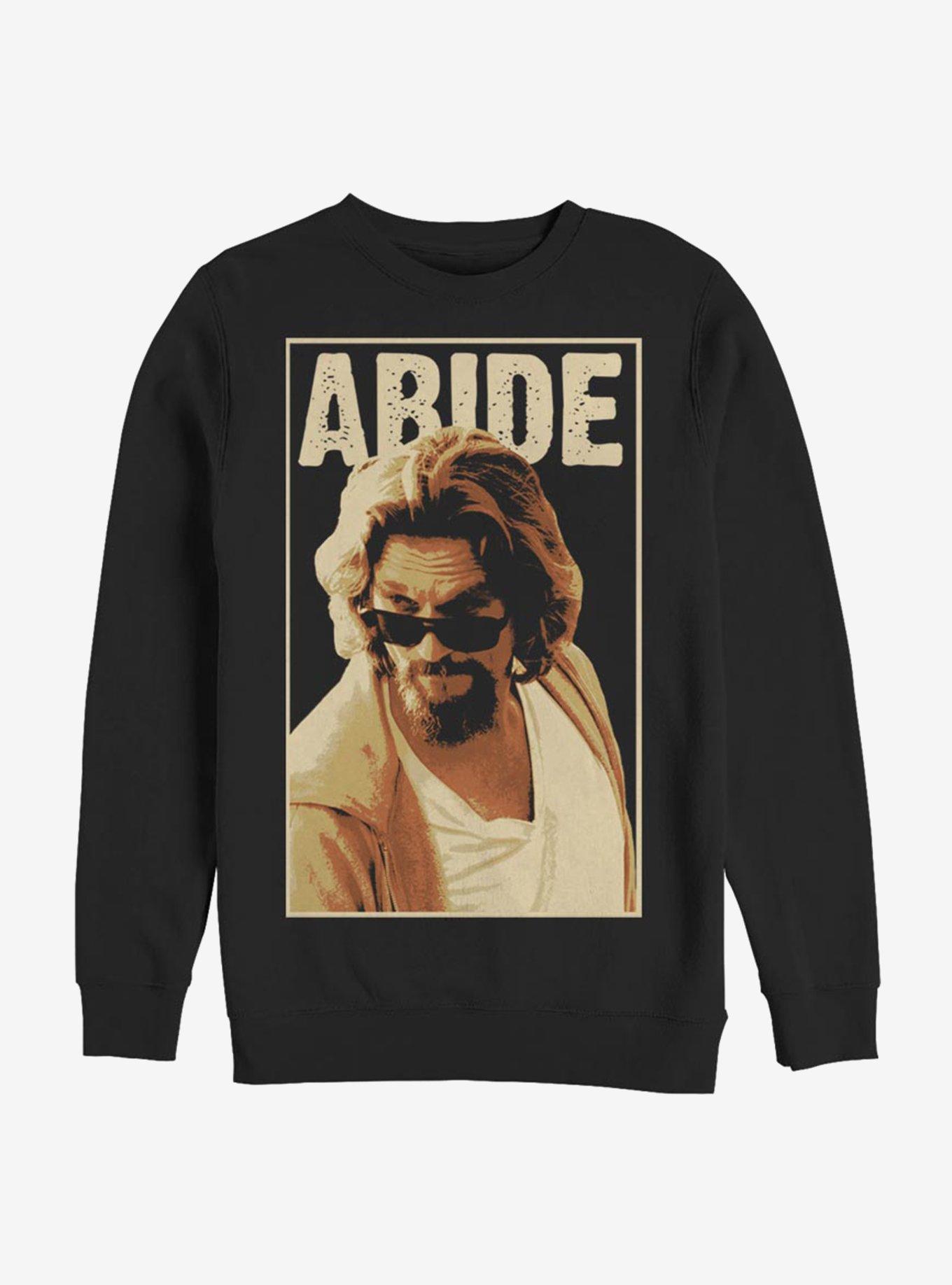 The Big Lebowski Abide Sweatshirt, BLACK, hi-res
