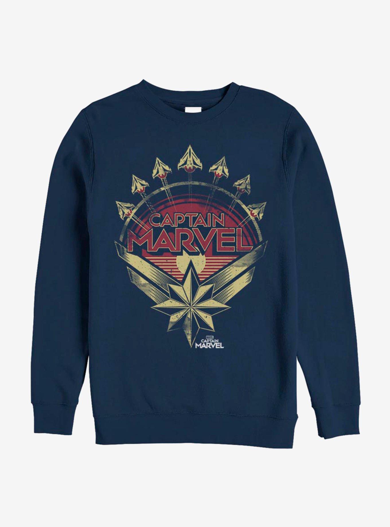 Marvel Captain Marvel Pilot Danvers Sweatshirt, , hi-res