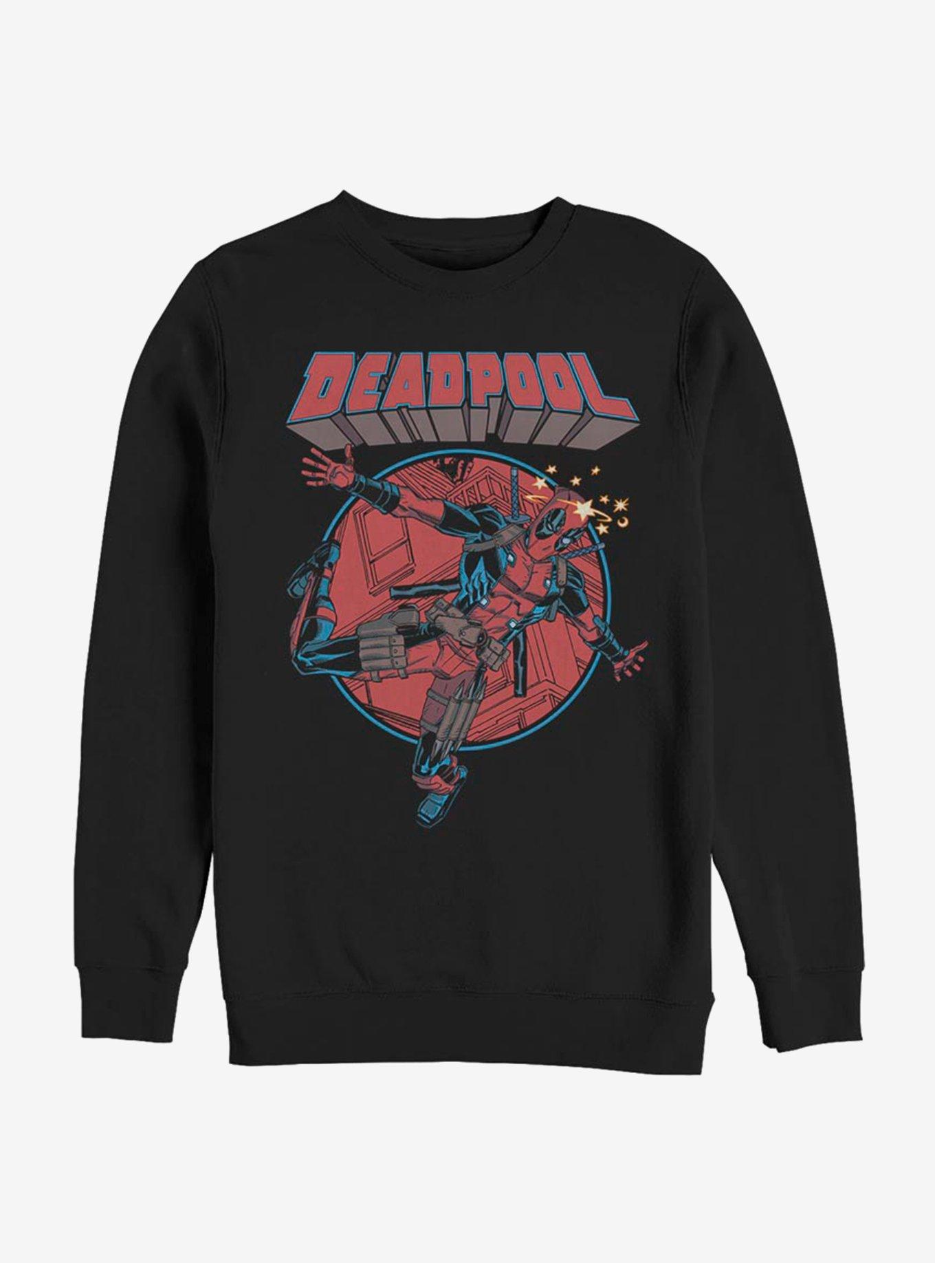 Marvel Deadpool Falling Dead Sweatshirt, , hi-res