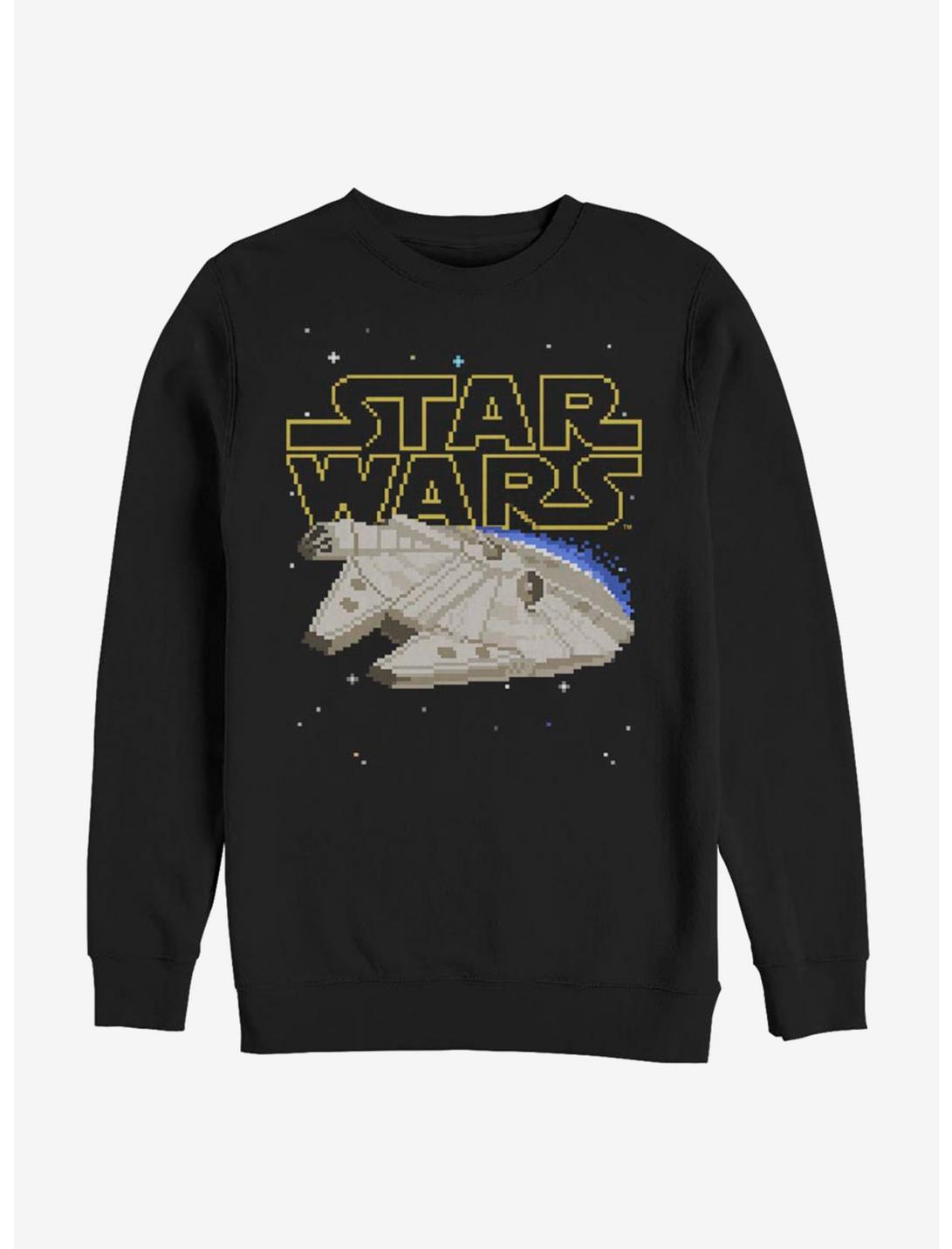 Star Wars Falcon Squared Sweatshirt, BLACK, hi-res