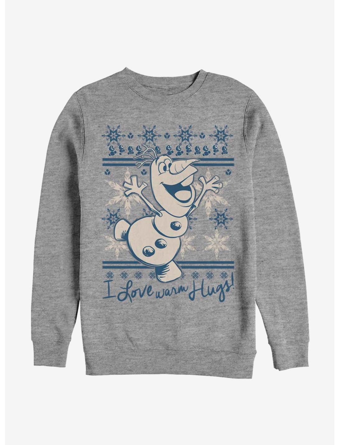 Disney Frozen Hooray Snow Sweatshirt, ATH HTR, hi-res