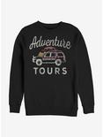 Jurassic Park Adventure Tours Sweatshirt, BLACK, hi-res
