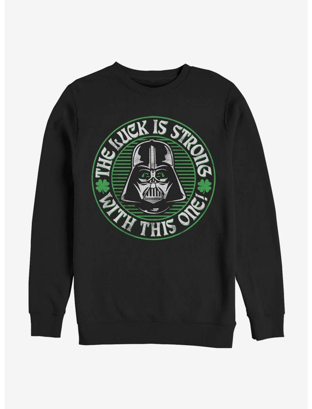 Star Wars Luck Is Strong Sweatshirt, BLACK, hi-res