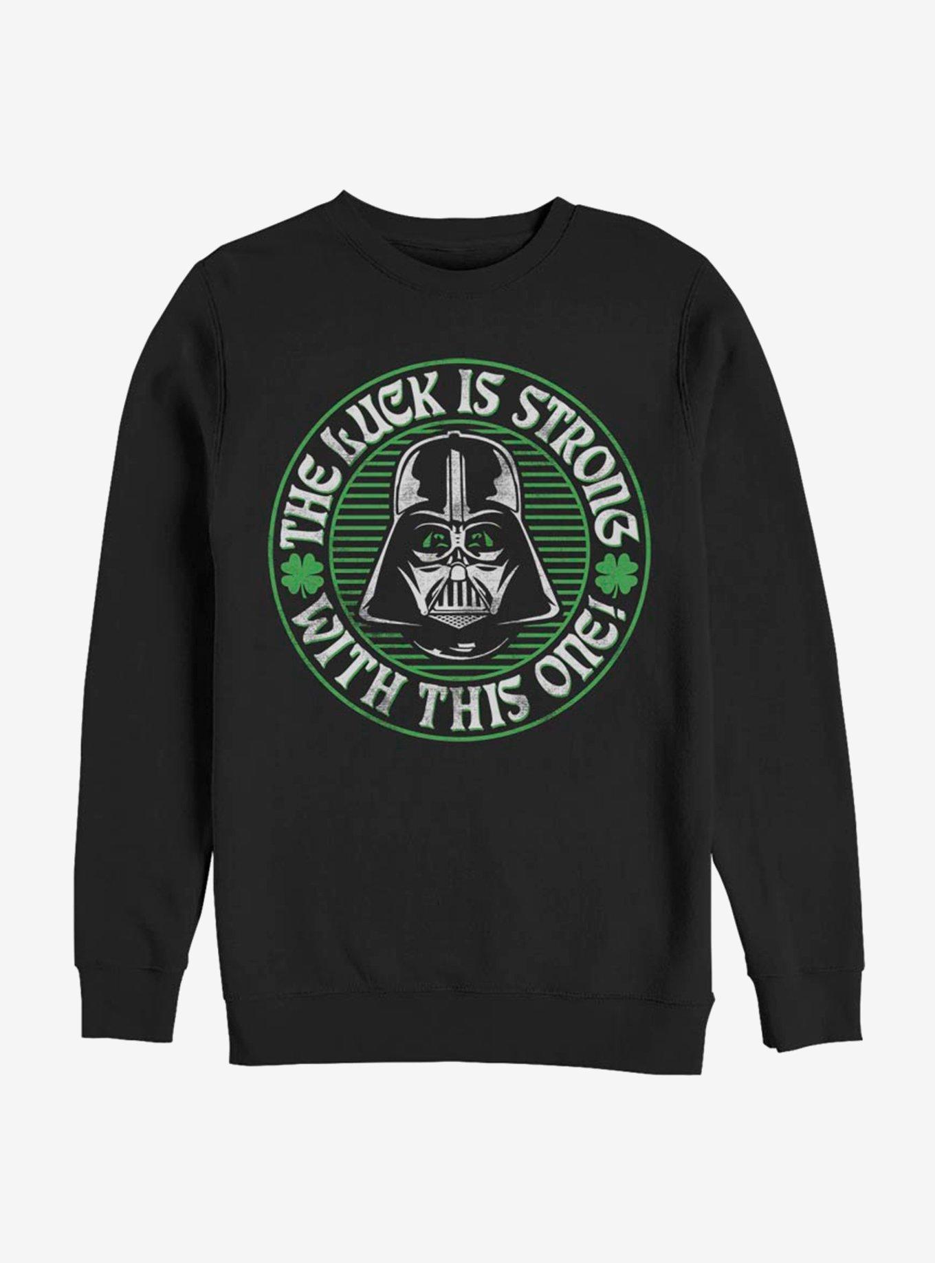 Star Wars Luck Is Strong Sweatshirt, BLACK, hi-res
