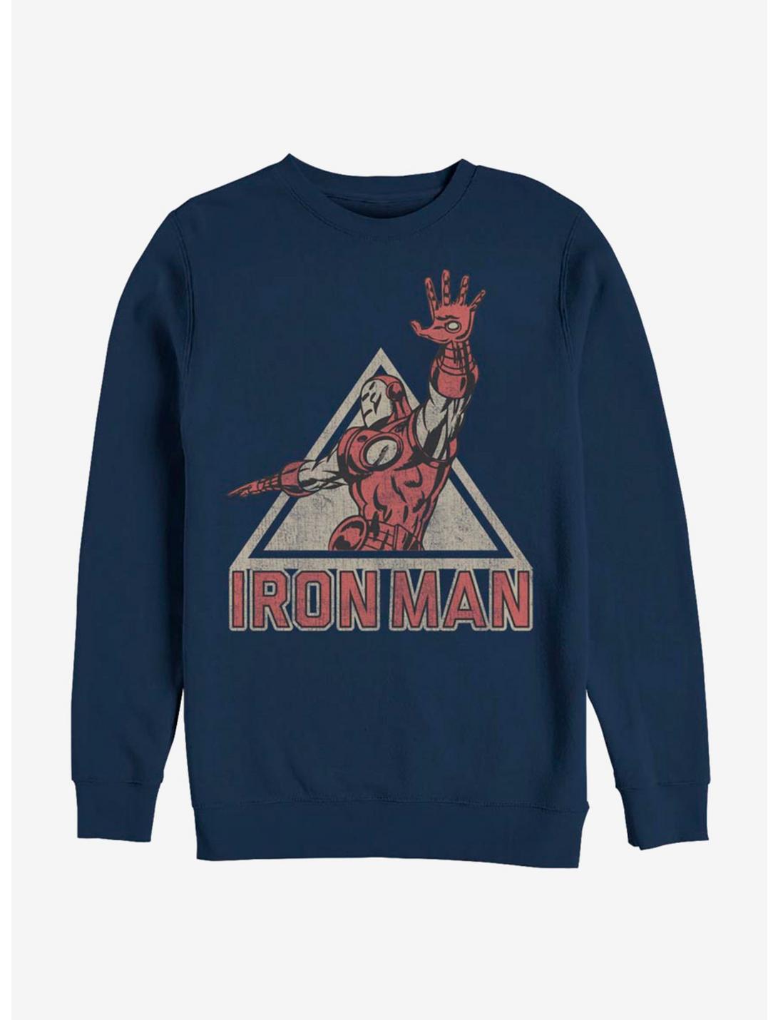 Marvel Iron Man Iron Man Power Sweatshirt, NAVY, hi-res