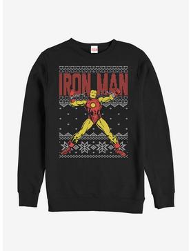 Marvel Iron Man Christmas Sweater Pattern Sweatshirt, , hi-res