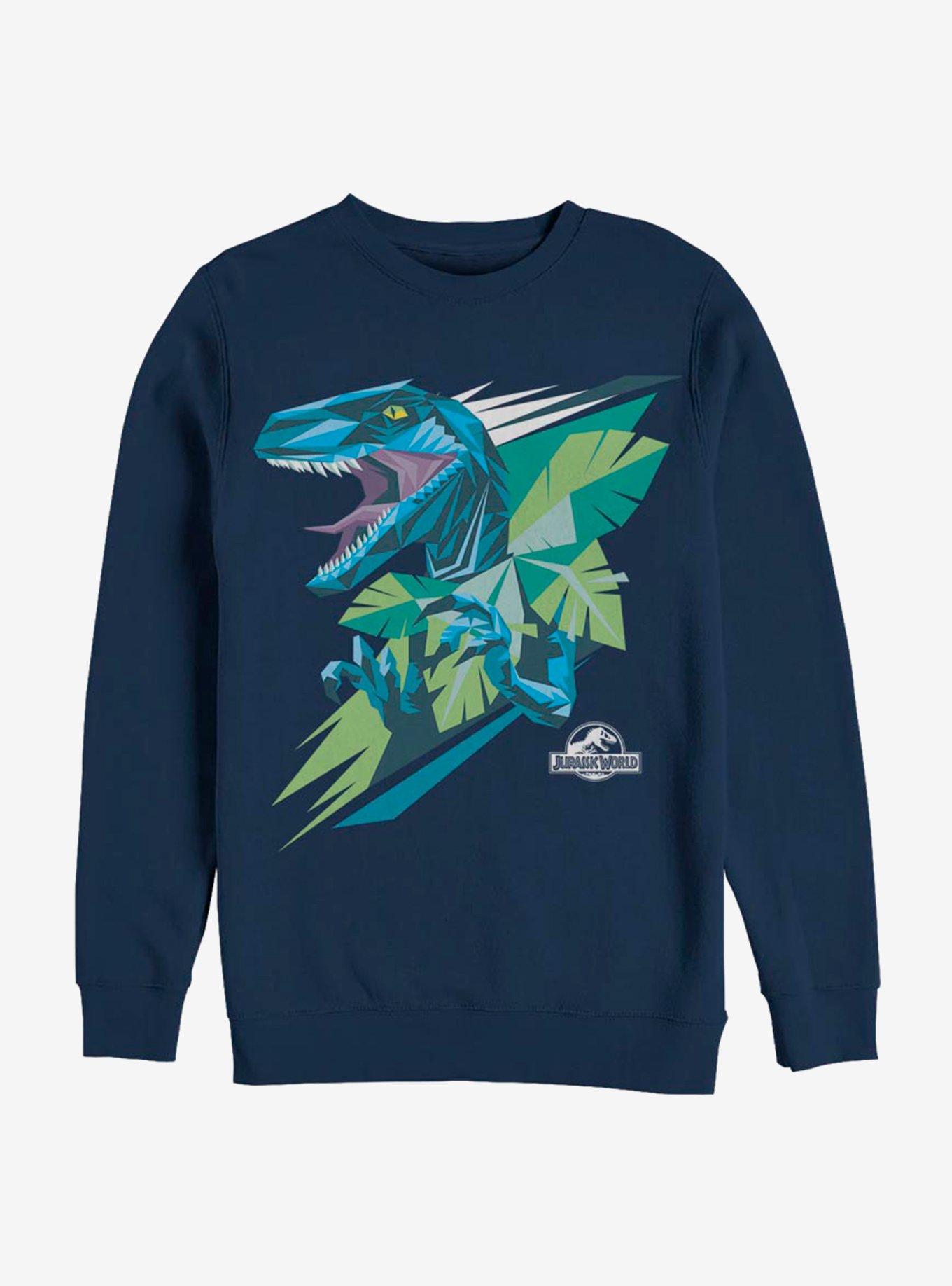 Jurassic World Blue Dino Sweatshirt, NAVY, hi-res