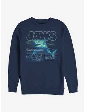 Jaws Shark Blueprint Sweatshirt, , hi-res