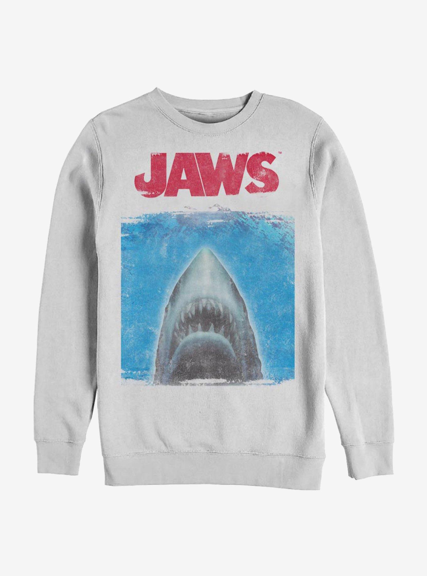 Jaws Open Water Sweatshirt, WHITE, hi-res