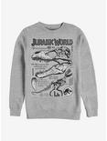 Jurassic World Bones Brigade Sweatshirt, ATH HTR, hi-res