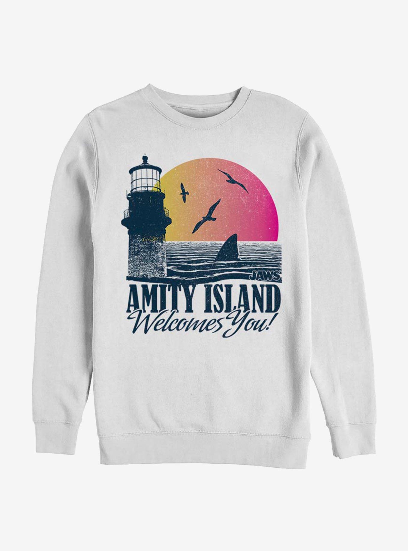 Jaws Sunset Sharkfin Sweatshirt, , hi-res