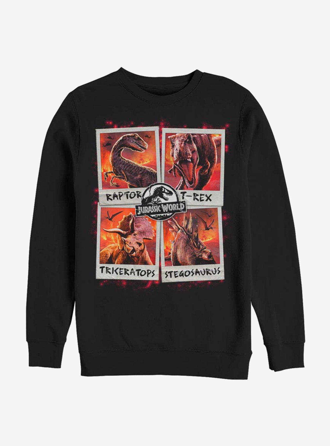 Jurassic World Candid Carnivores Sweatshirt, , hi-res