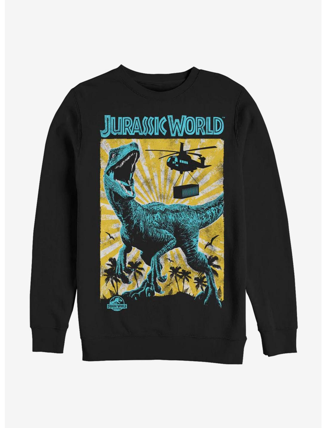 Jurassic World Capture and Contain Sweatshirt, BLACK, hi-res
